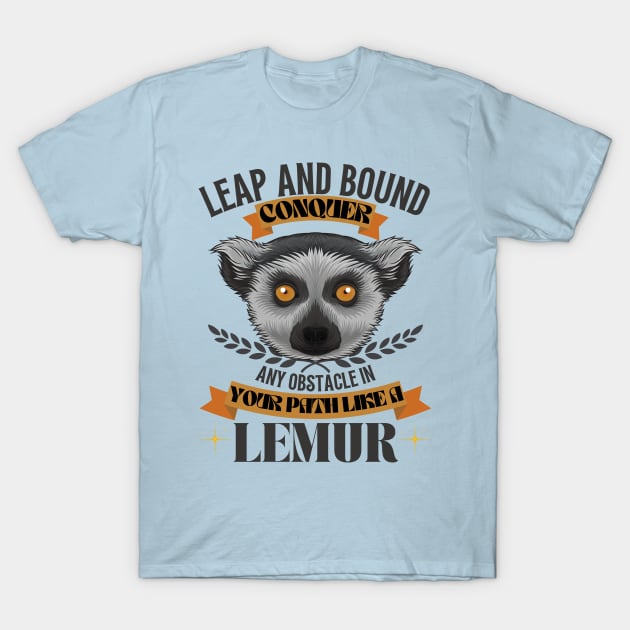 Lemur T-Shirt by Pearsville